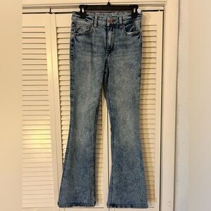 Size 4, Edgely High Rise Flare Jeans